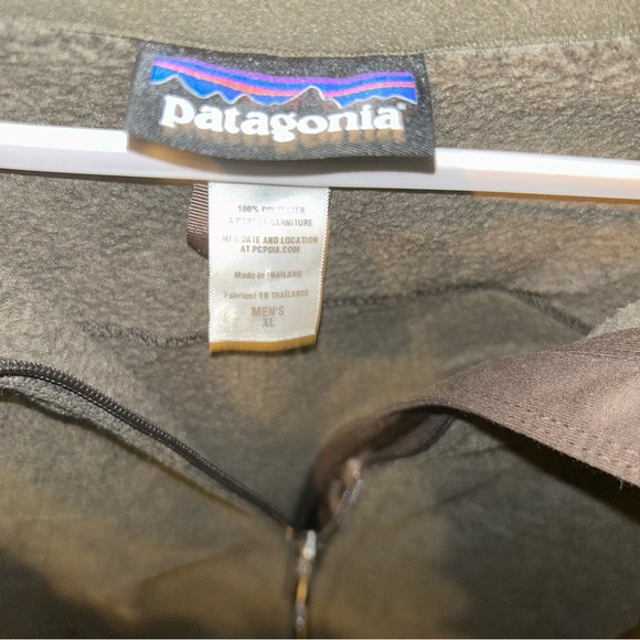 Men Patagonia brown better sweater fleece jacket size XL coat - Picture 4 of 4